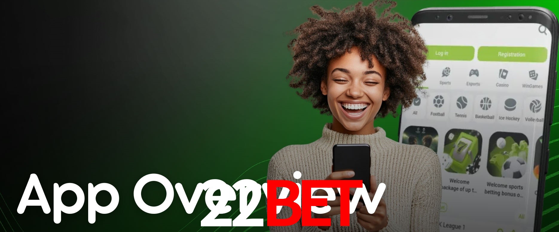 Responsive Design 22bet